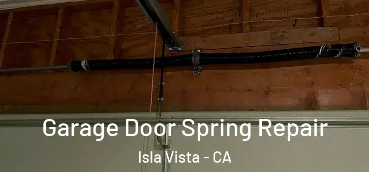  Garage Door Spring Repair Isla Vista - CA
